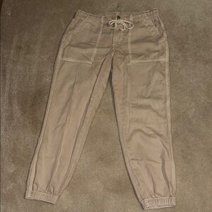 American Eagle Outfitters Tan Jogger Sweatpants